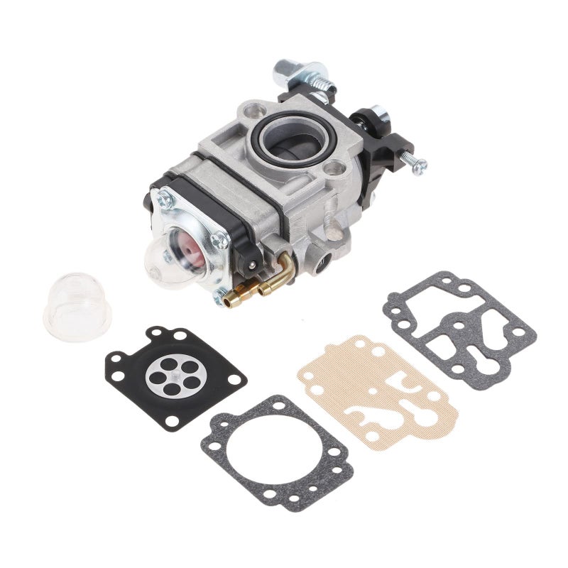 Hicello Carburetor Carb Petrol/Gas with Repair Kits Multi Tool Brush Cutter Grass Trimmer Parts Replacement for MP15 43CC 52CC CG430 CG520 BC430 BC520 - Image 1